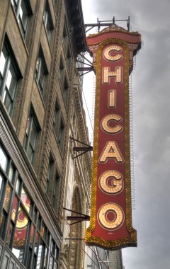 HDR chicago Sign