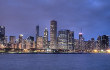 HDR of Chicago clipart