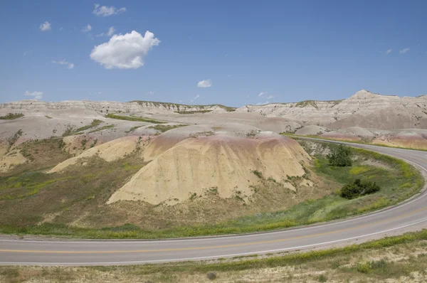 Badlands di Dakota Selatan — Stok Foto