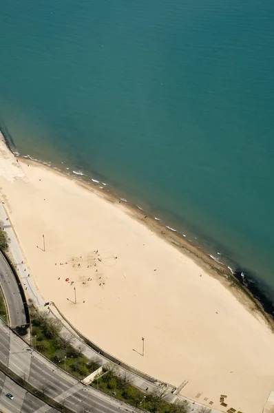 Pláž v Chicagu — Stock fotografie