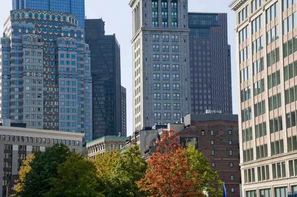 Boston i höst — Stockfoto