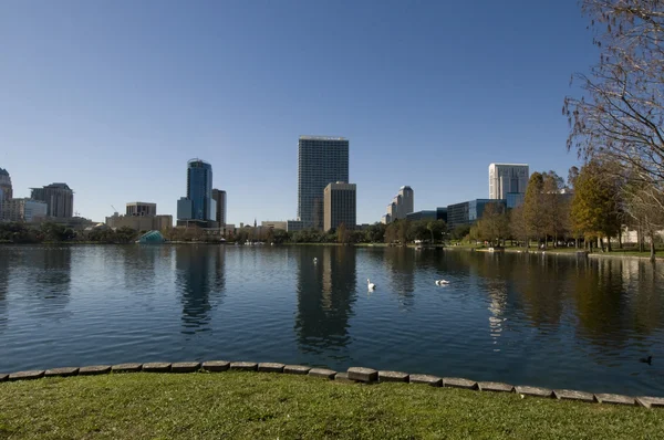 Jezioro Eola w Orlando — Zdjęcie stockowe