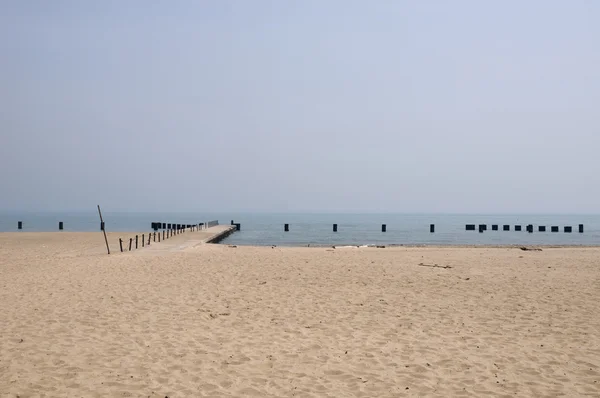 Plaża w chicago — Zdjęcie stockowe