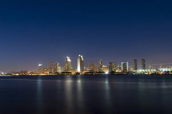 Vue de San Diego la nuit — Photo