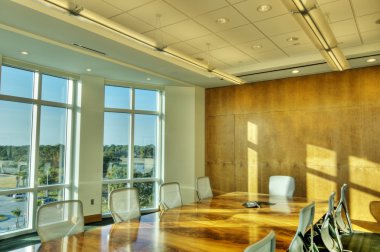 HDR of Conference Room clipart