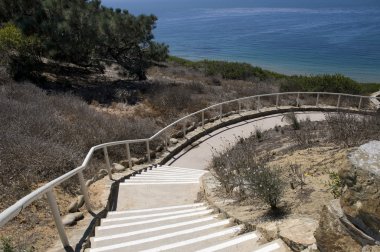 Trail in Point Loma clipart