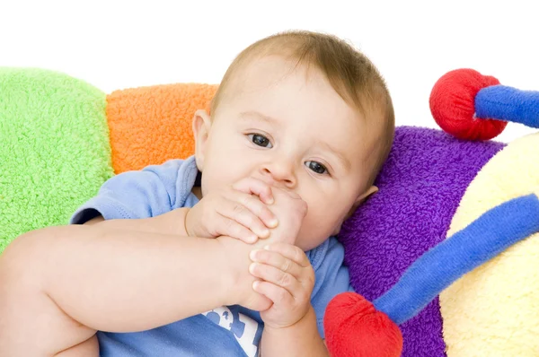 Baby with Toys — Stock Photo, Image