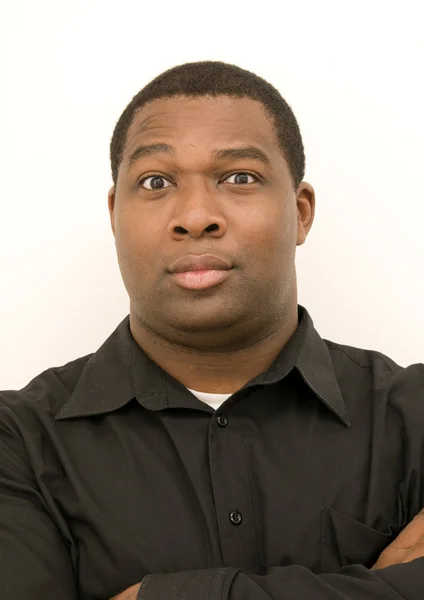 Porträt eines afrikanisch-amerikanischen Männchens — Stockfoto