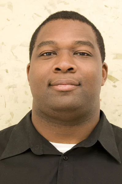 Porträt eines schwarzen Männchens — Stockfoto