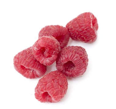 Isolated Rasberries clipart