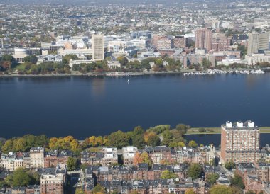 Charles River in Boston clipart