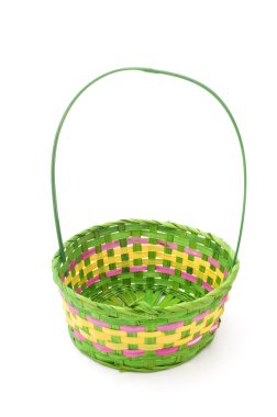 Empty Easter Basket clipart