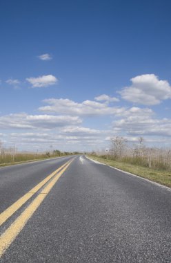 everglades üzerinden yol