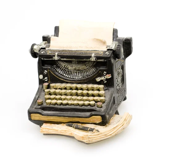 Miniaturní psací stroj — Stock fotografie