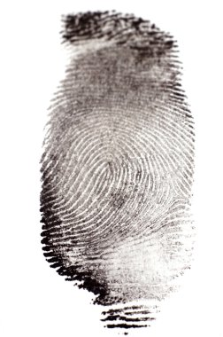 Black Ink Fingerprints clipart