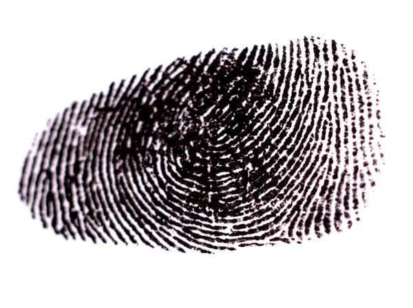 stock image Black Ink Fingerprints