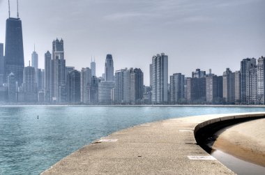 HDR of Chicago clipart