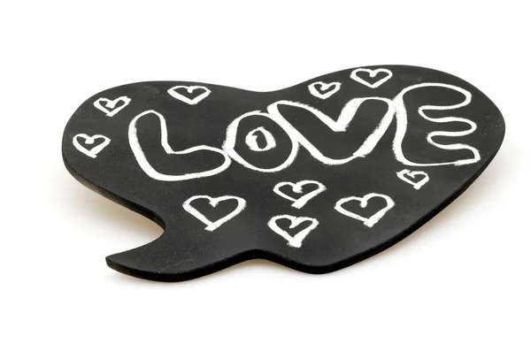 Love on Chalkboard — Stock Photo, Image