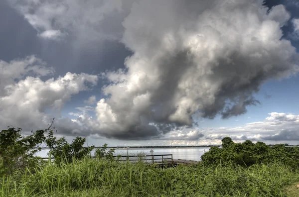 Burzowe chmury na Florydzie — Zdjęcie stockowe