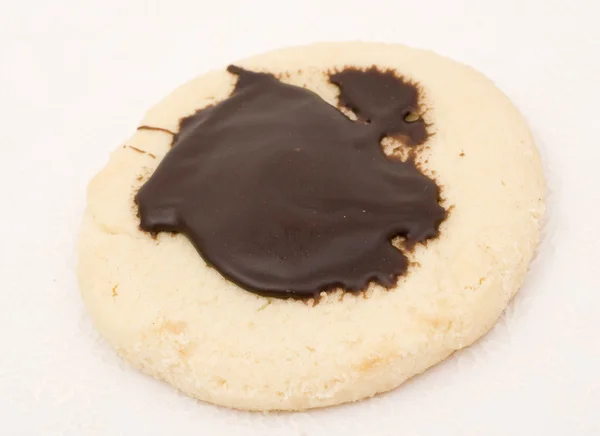 Chacolate duet Cookie — Stock Photo, Image