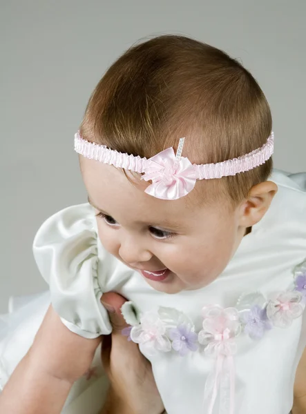 Mutlu kız bebek — Stok fotoğraf