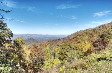 blue ridge Dağları HDR