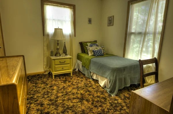 Dormitorio interior — Foto de Stock