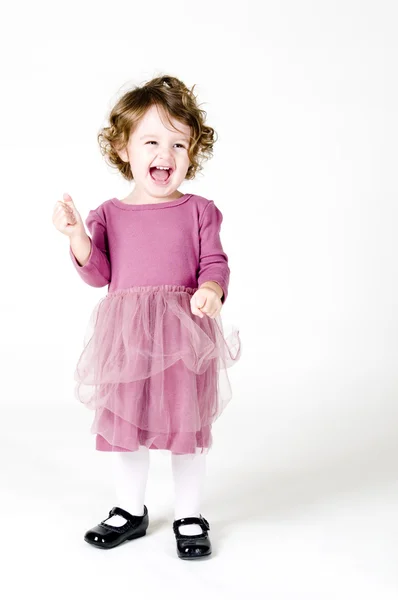 Excited Baby Girl — Stock Photo, Image