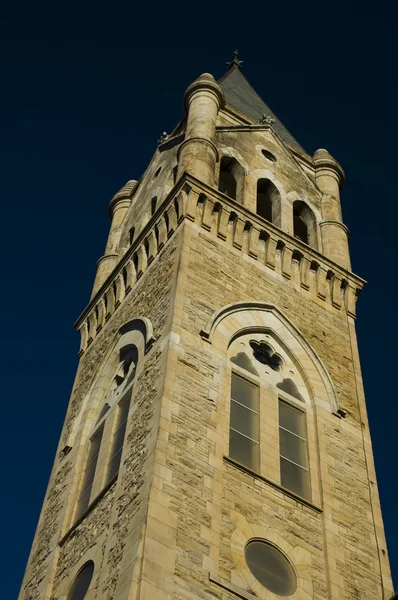 Torre de igreja histórica — Fotografia de Stock