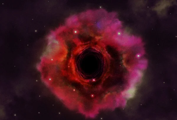 B.黑洞 — 图库照片