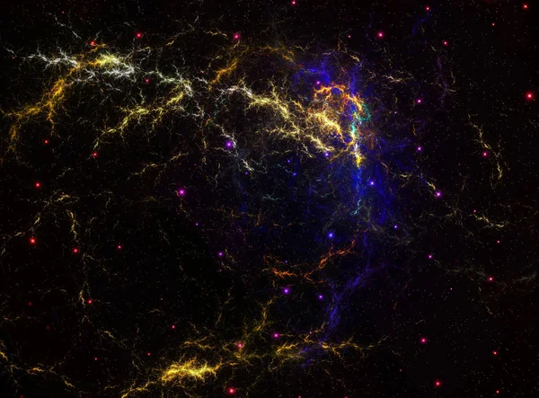 Космическая галактика — стоковое фото