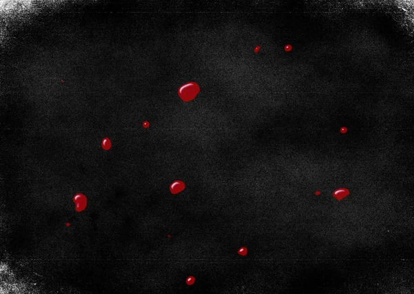 Капли крови — стоковое фото