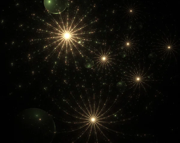 Абстрактные звёзды — стоковое фото