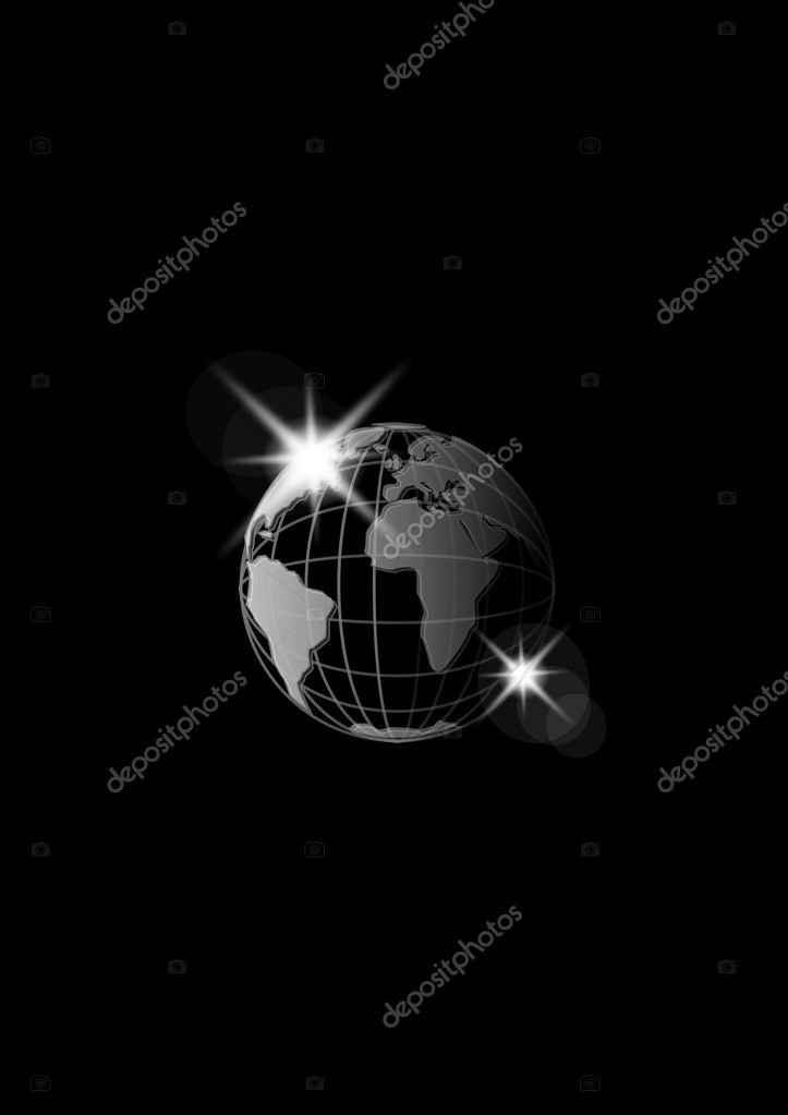 Black Earth — Stock Vector © flyingcow 7025435