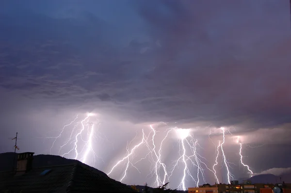 Lightning strike — Stock Photo, Image