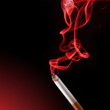 Cigarette smoke clipart