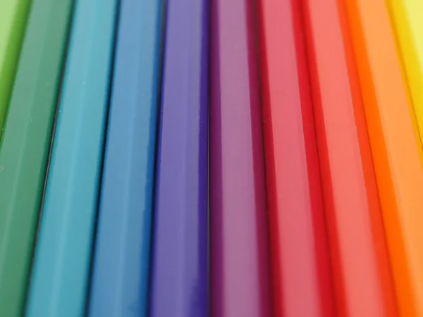 stock image Colorful crayons