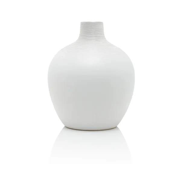 Vaso branco — Fotografia de Stock