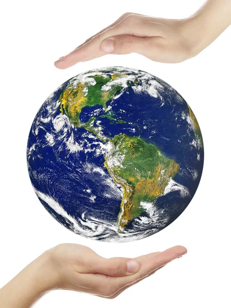 stock image Earth in hands