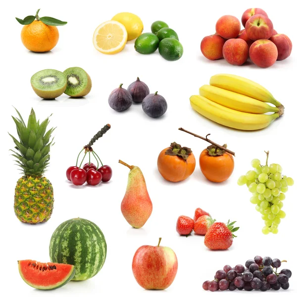 Fruit collection Royalty Free Stock Images