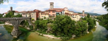 Medieval town Cividale del Friuli clipart