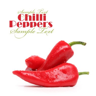 Chilly peppers clipart