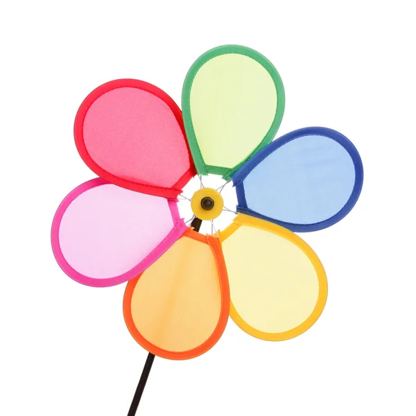 Brinquedo de pinwheel colorido — Fotografia de Stock