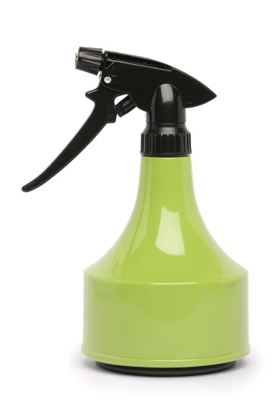 Butelka z rozpylaczem zielony — Zdjęcie stockowe