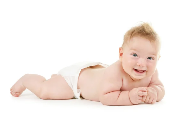Adorable crawling baby — Stock Photo, Image