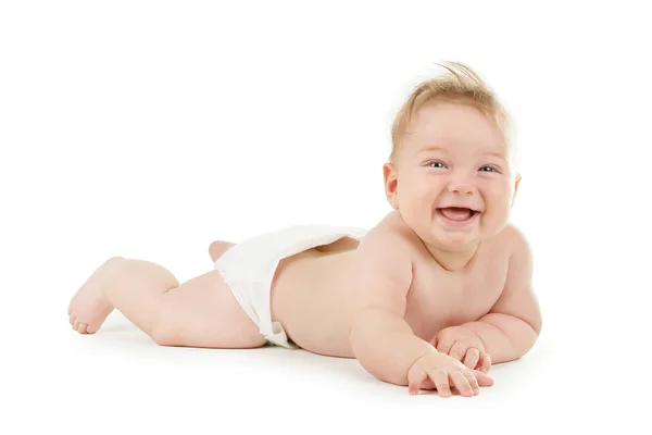 Adorable crawling baby — Stock Photo, Image