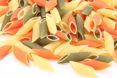 Colorful pasta