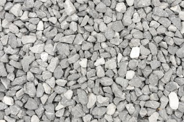 Grey crushed pebbles clipart