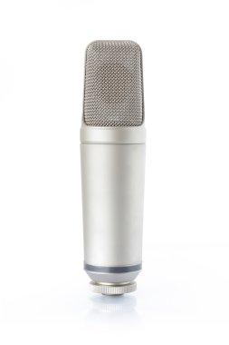 Condenser microphone clipart