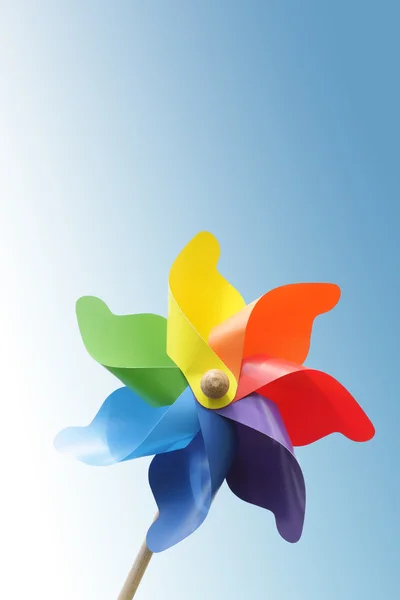 Větrný mlýn hračka — Stock fotografie